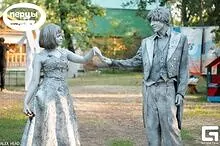 Портфолио живых статуй от «ATOM SHOW»