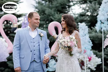 молодожёны на выездной регистрации портфолио