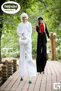 Портфолио ходулистов от «ATOM SHOW»