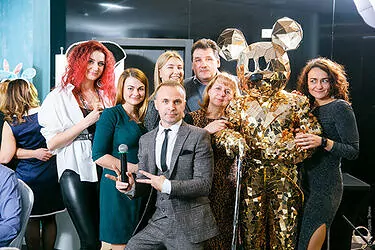 Новогодний корпоратив для сотрудников аэропорта