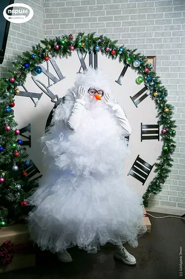 Welcome зона на новогоднем корпоративе портфолио