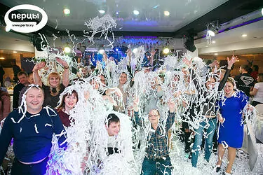 Эмоции гостей на новогоднем корпоративе