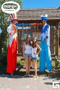 Портфолио ходулистов от «ATOM SHOW»