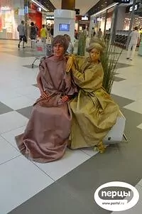 Портфолио живых статуй от «ATOM SHOW»