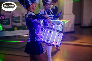 шоу барабанщиц на корпоративе