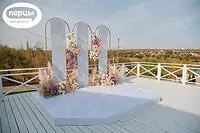 Портфолио шатер в эко парке