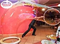 Портфолио шоу гигантских мыльных пузырей «Чудеса в решете»