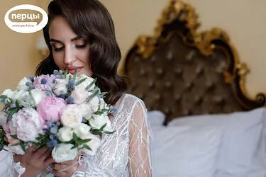 невеста с букетом портфолио