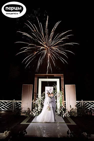 Свадебный фейерверк организация