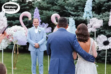 выход невесты на свадебной церемонии портфолио