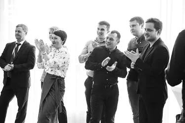 поздравление с 23 февраля организация event