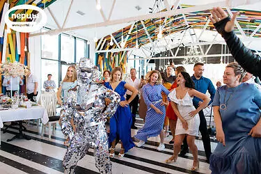 зеркальные люди на свадьбе шоу программа