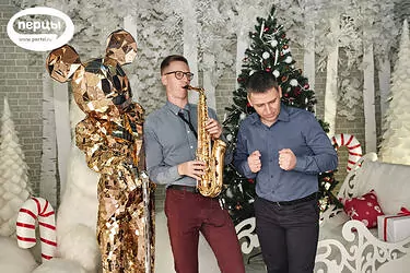 встреча гостей на корпоративе