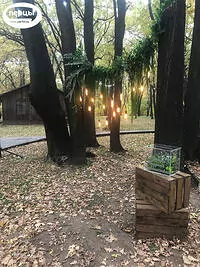 портфолио банкетной площадки шатёр FOREST PARK