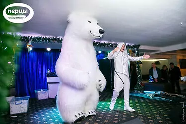 Мишка пломбир на корпоративе портфолио