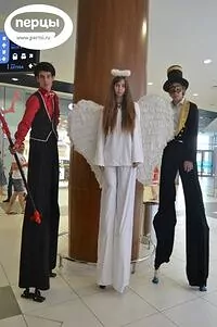 Портфолио ходулистов от «ATOM SHOW»