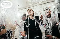 бумажное шоу на мероприятие