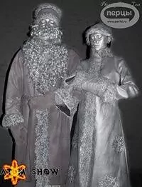 Портфолио живых статуй от «ATOM SHOW»